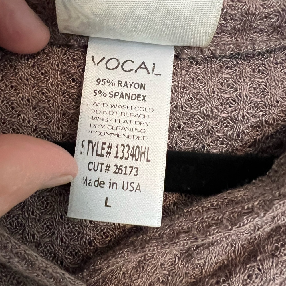 Vocal Rebel Rock Hoodie Streetwear Size L - Picture 6 of 8